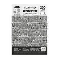 Sketcho A3 Cartridge Ultra Drawing Paper 200GSM - Natural White - 10Shts